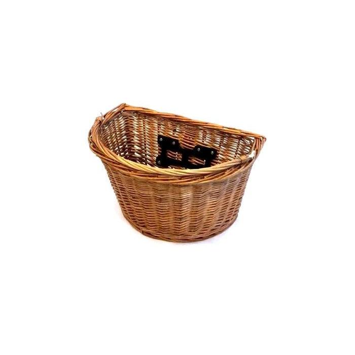 SKU: B8814 Wicket Basket Front With Handle 380 x 280 x 220 Quick Release