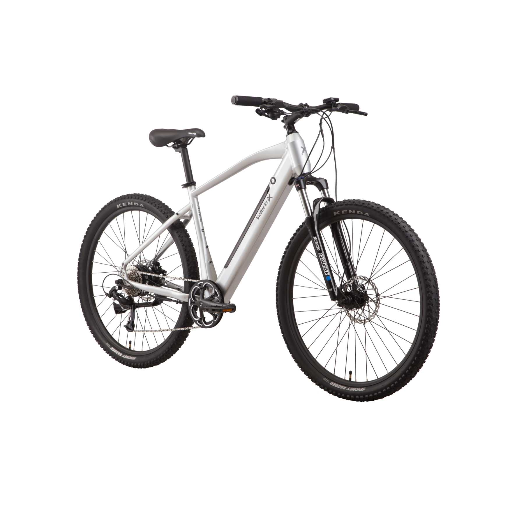 VelectriX Ascent 29'' Electric Hardtail Mountain Bike Silver