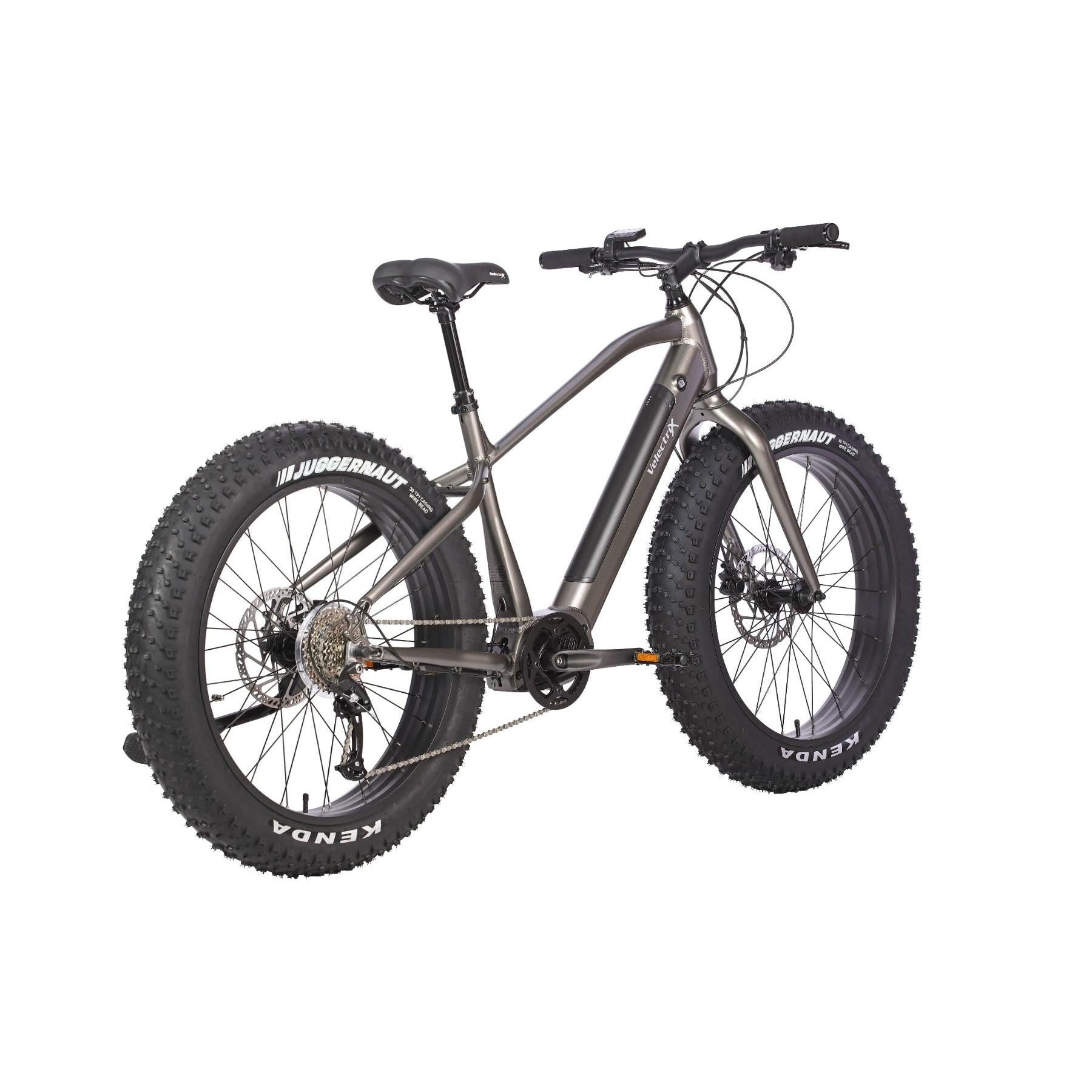 VelectriX Butcher Pulse Fat Wheel Electric Bike Gun Metal Grey