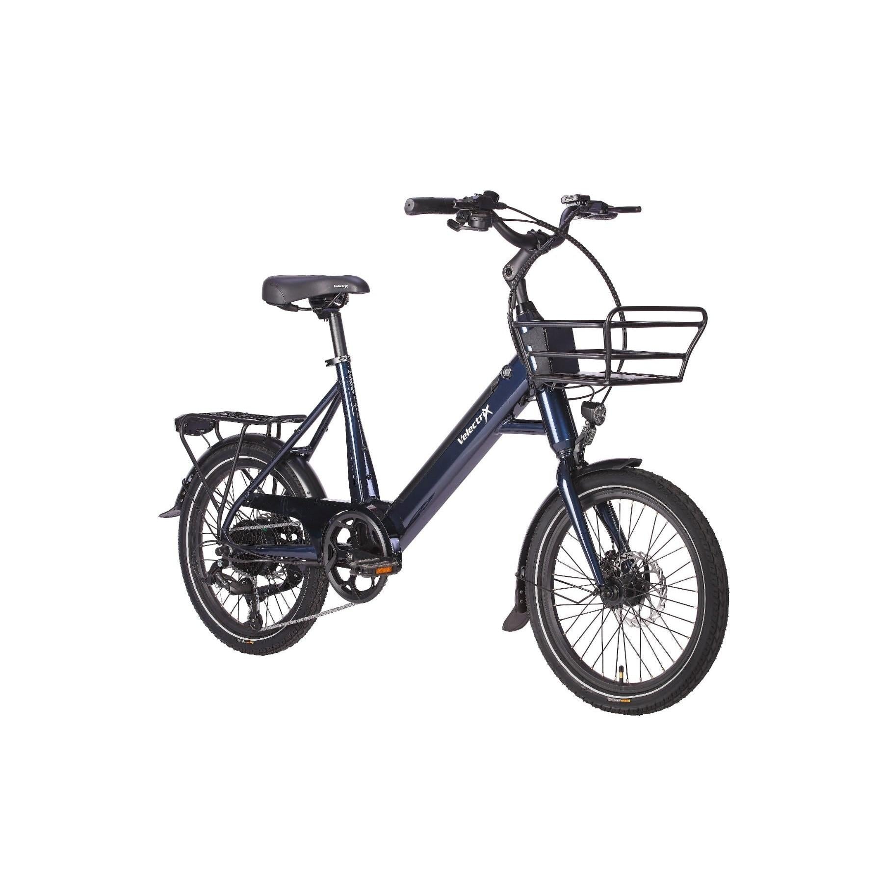 VelectriX Compact Electric Bike Blue