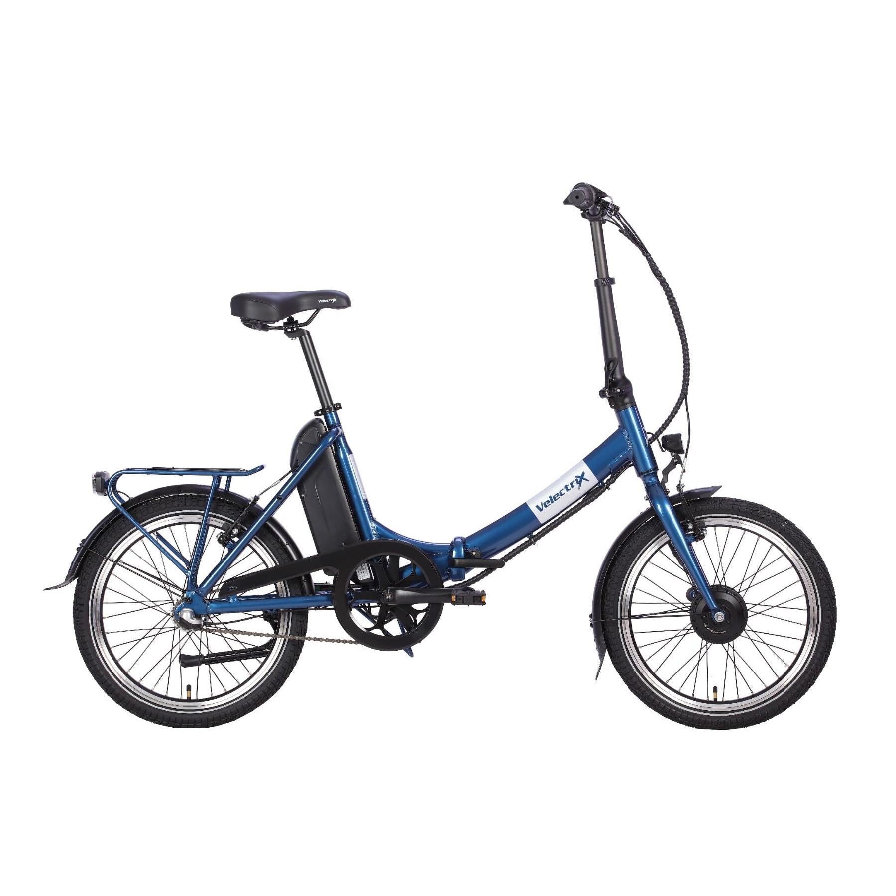 VelectriX Foldaway Electric Folding Bike Blue