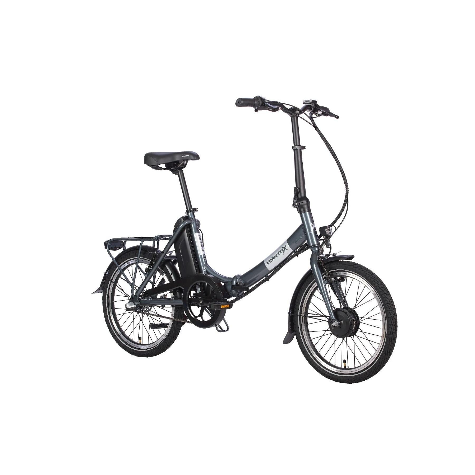 Velectrix Foldaway Folding Electric Bike Grey – 99 Bikes
