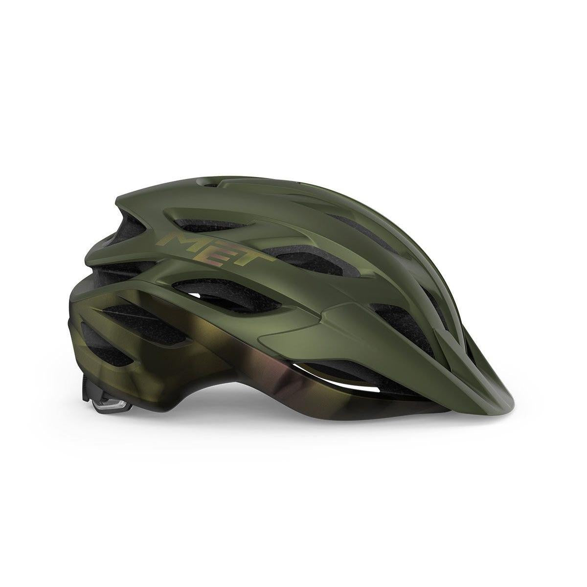 MET Veleno MIPS MTB Helmet Olive Iridescent/Matte