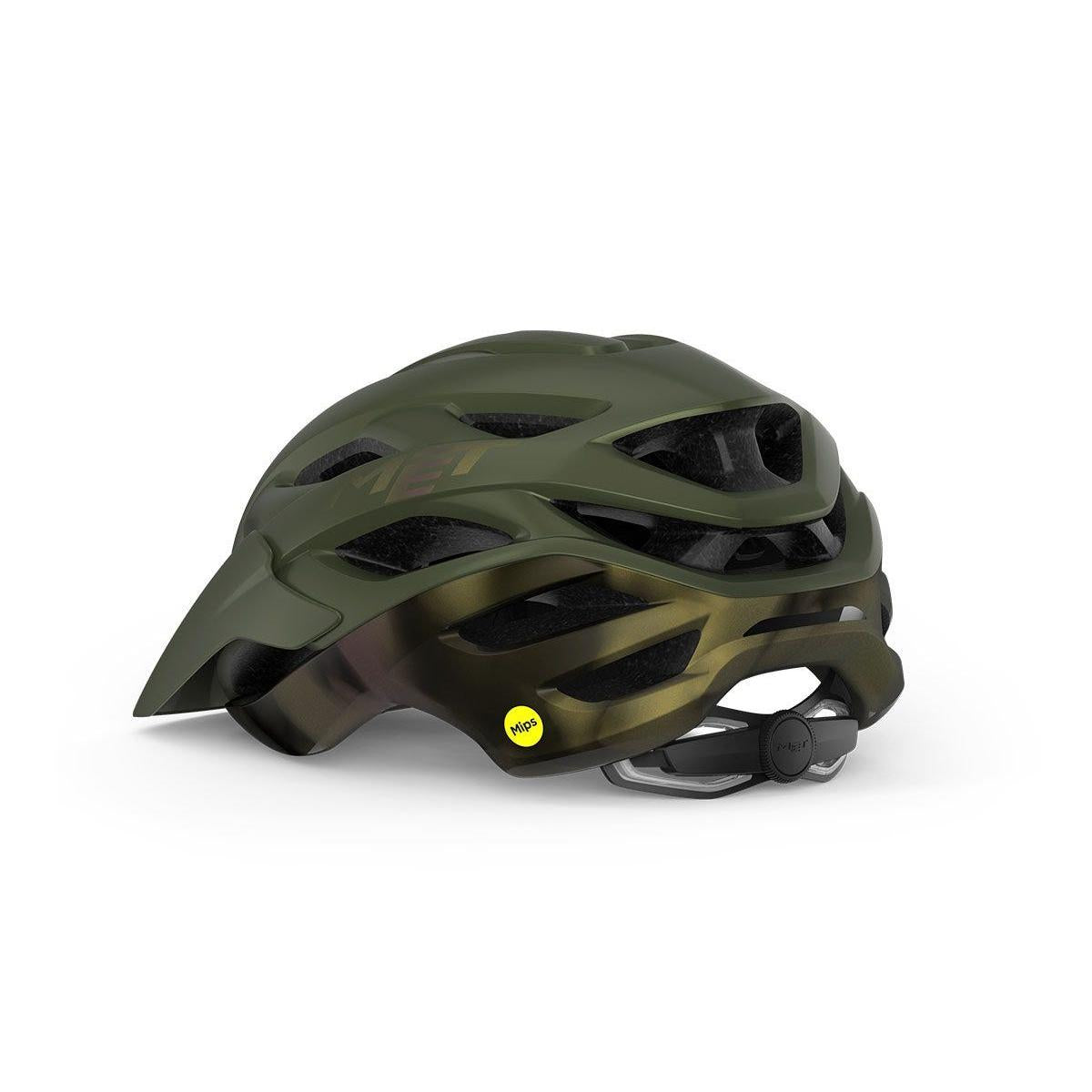 MET Veleno MIPS MTB Helmet Olive Iridescent/Matte