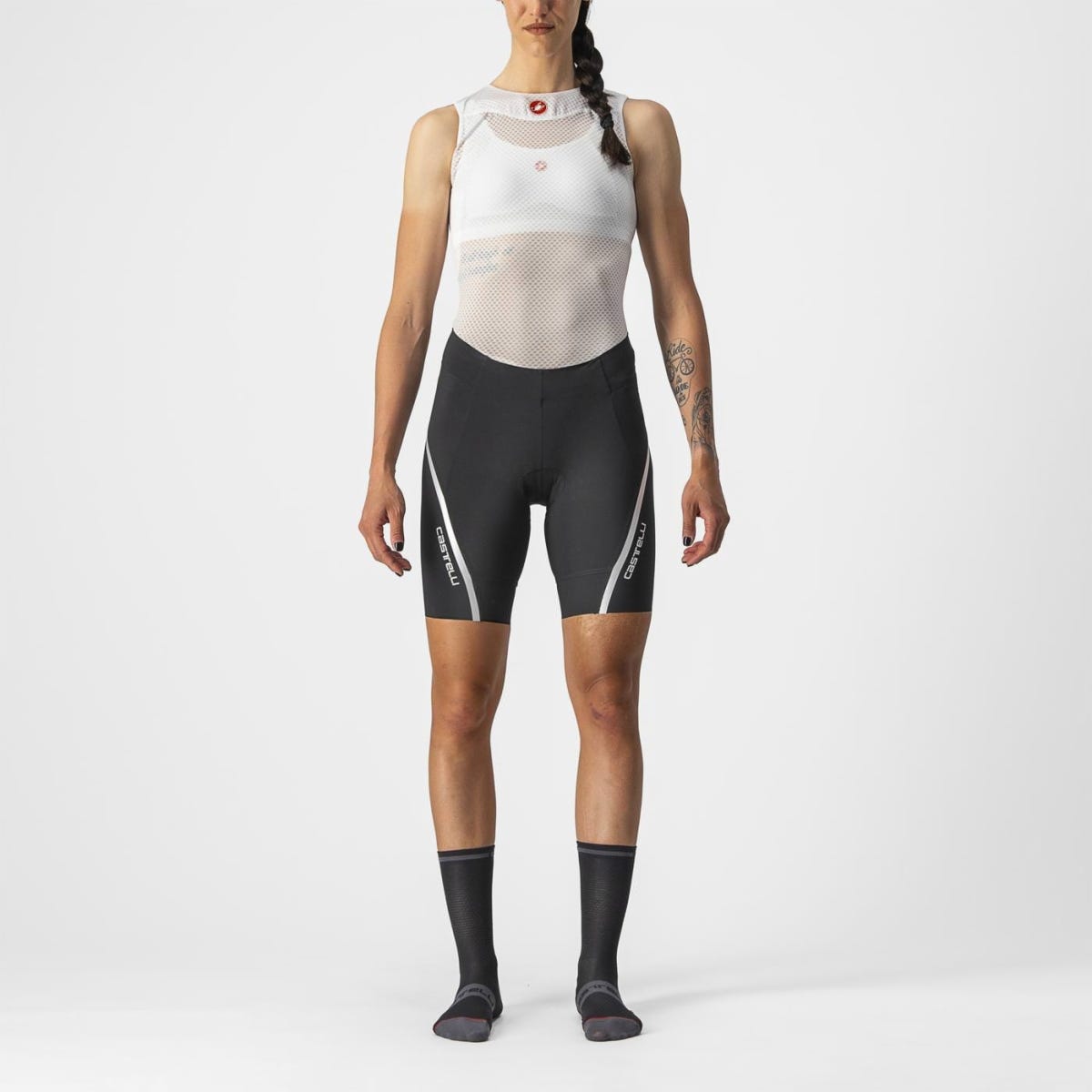 Castelli Velocissima 3 Women's Shorts Black/Silver