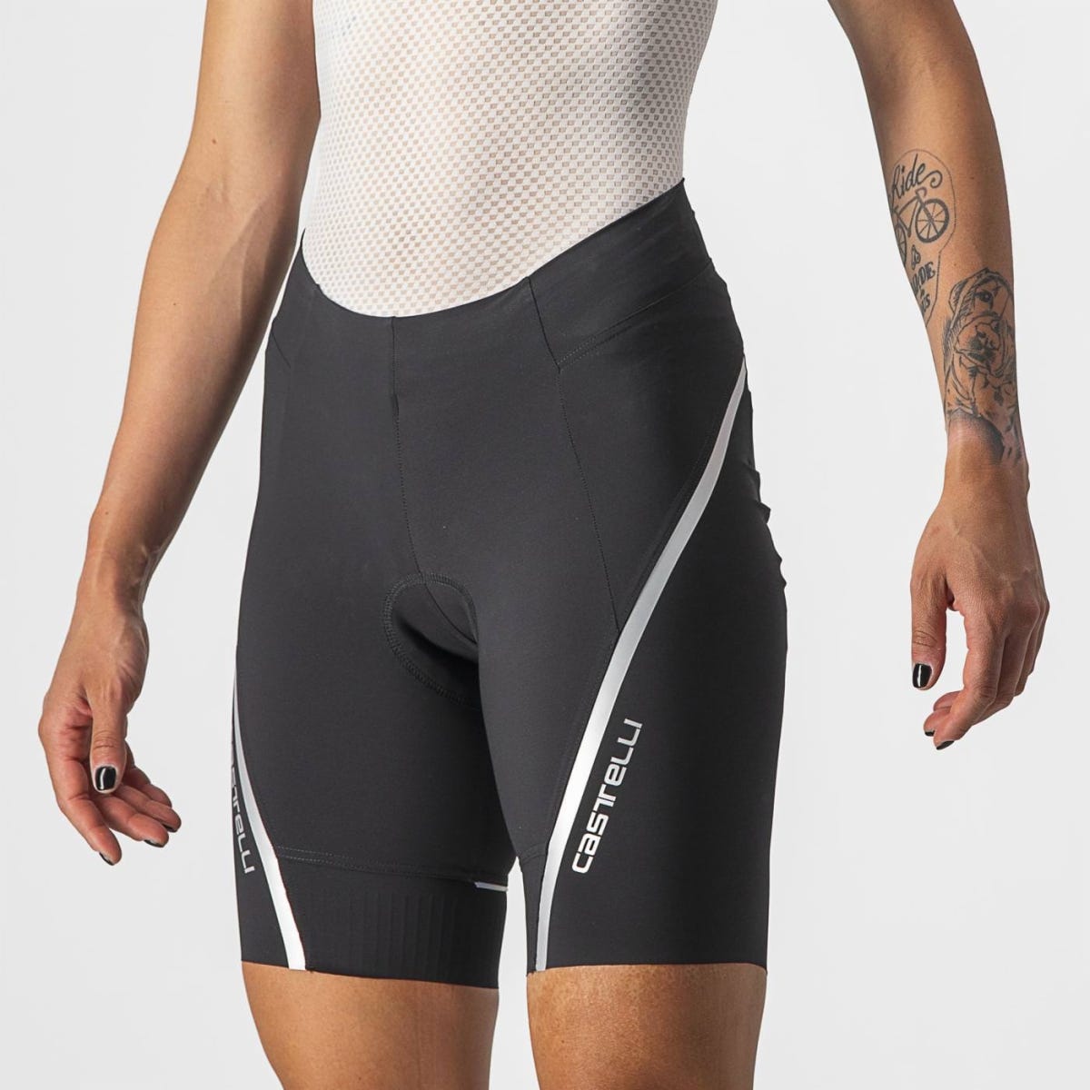 Castelli Velocissima 3 Women's Shorts Black/Silver