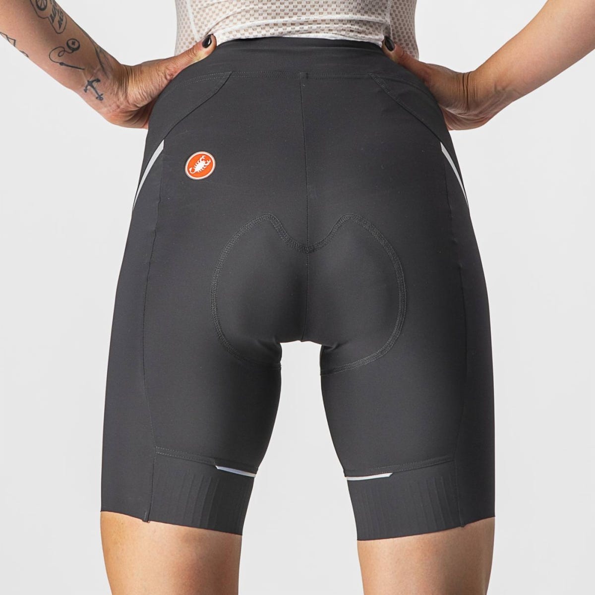 Castelli Velocissima 3 Women's Shorts Black/Silver