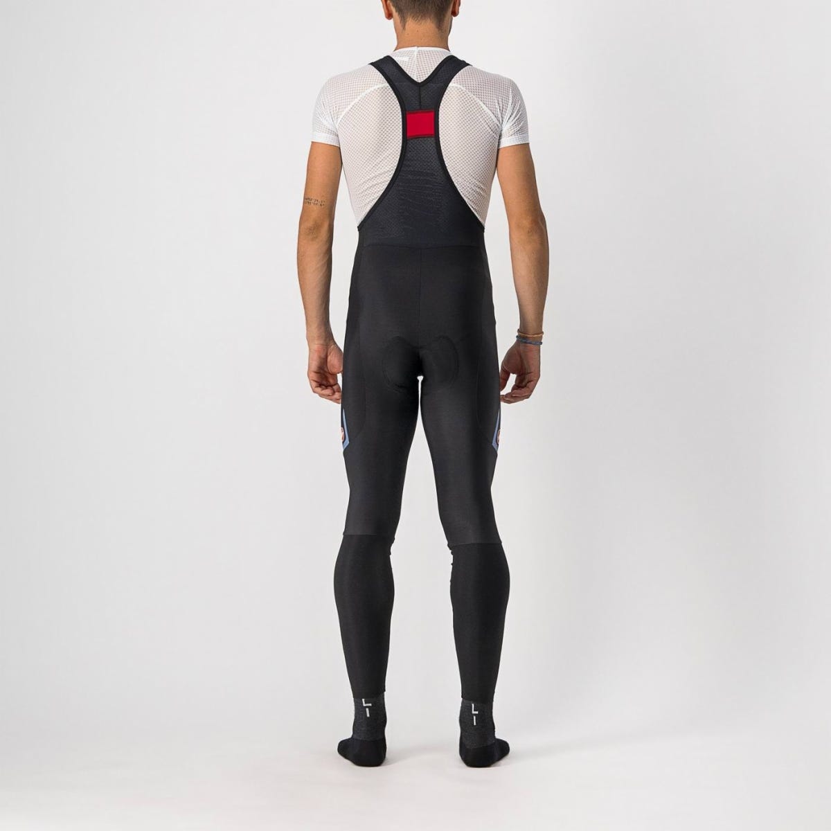 Castelli Velocissima 5 Men's Bibtights Black/Silver