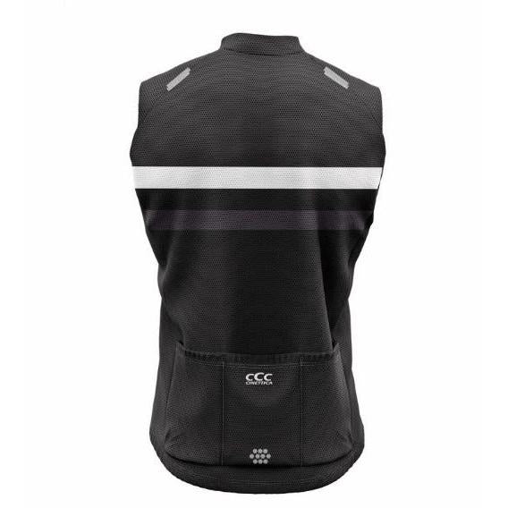 Cinettica Sprint Windproof Gilet Black