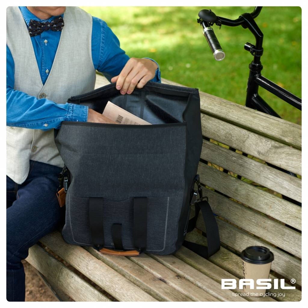 Basil Urban Dry Business Bag 20L Charcoal