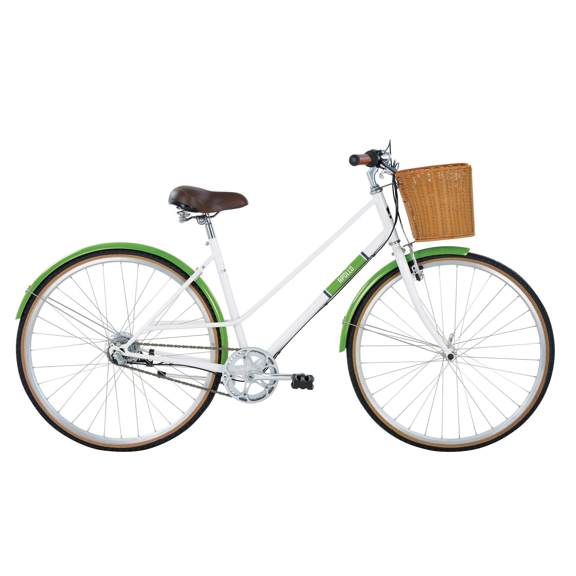 Apollo Vintage 3 Women's Cruiser Bike White (2018)