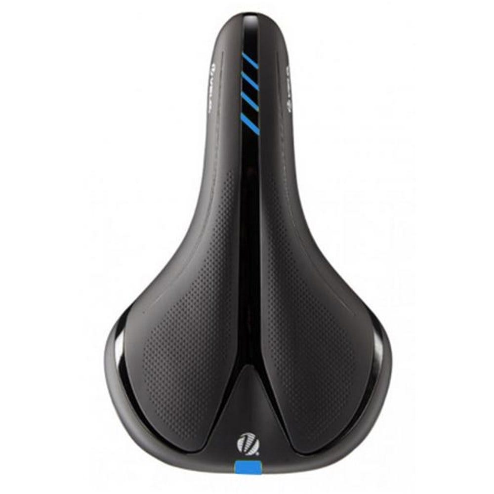 Velo High Density Foam Unisex Saddle with Steel Rails