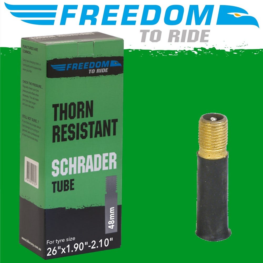 Thorn Resistant Schrader Valve Tube 20 x 1.75 48mm