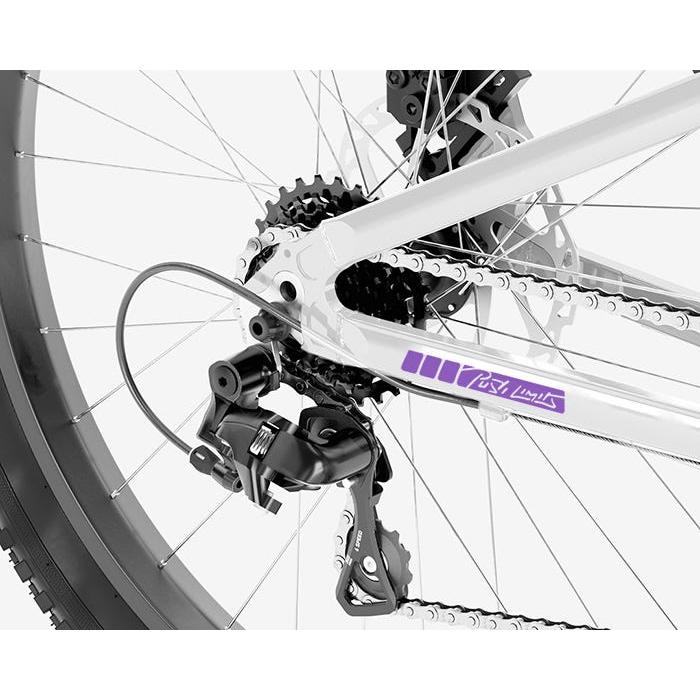 Vuly Classic Kids 24'' Mountain Bike White/Purple