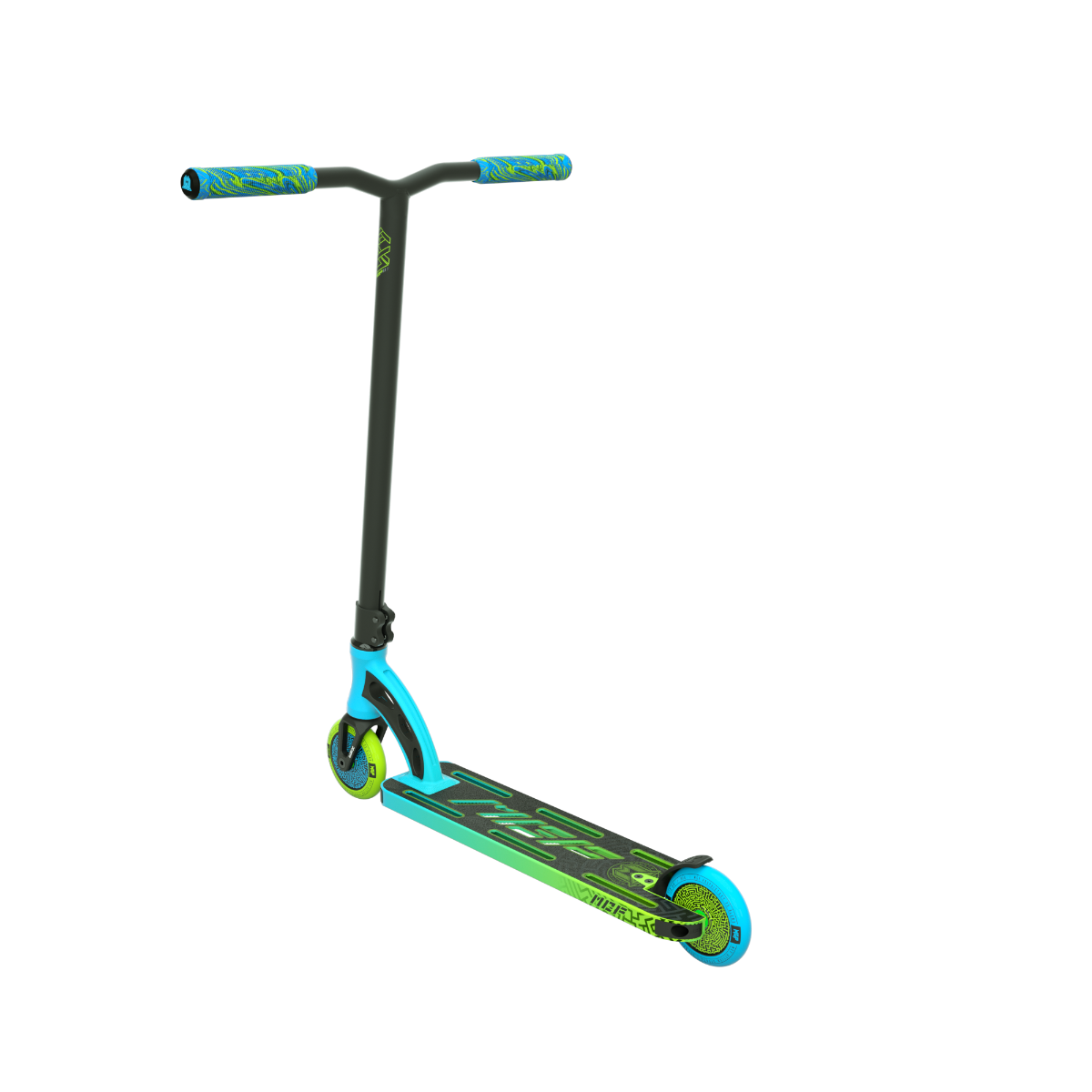 MGP VX9 Pro Scooter Blue/Green Fade