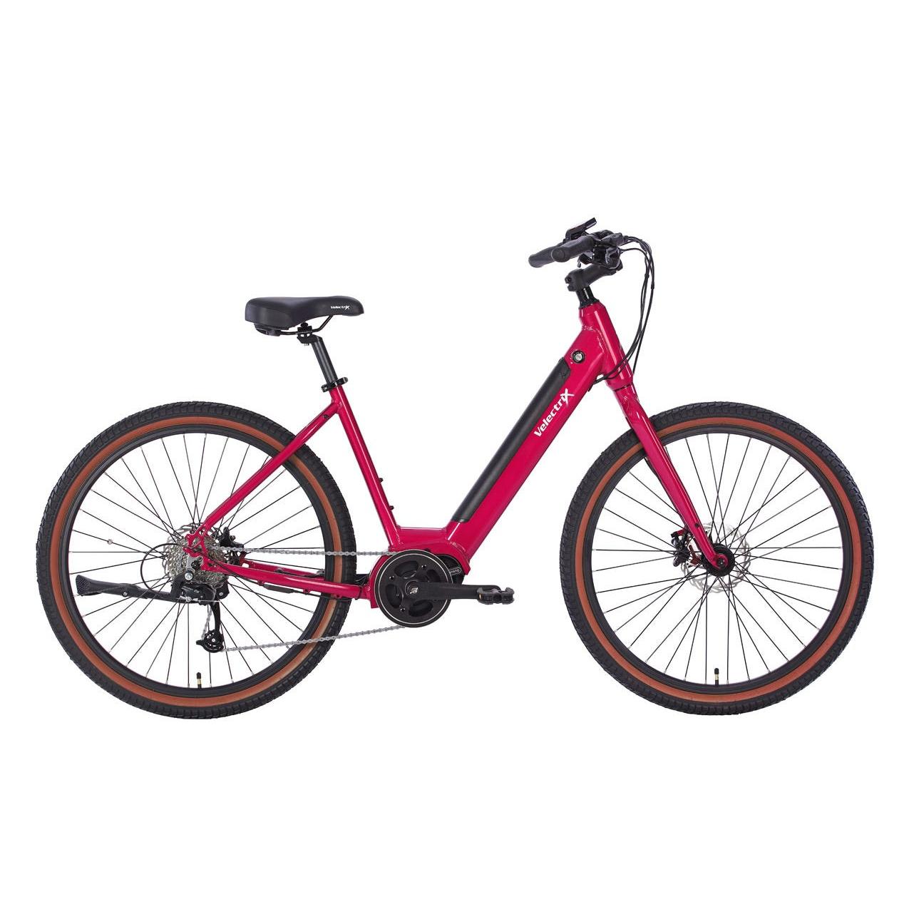 VelectriX Cruiser Step Through Electric Hybrid Bike Jam