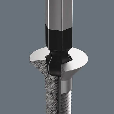 WERA 352 Ball End Screwdriver 6.0mm