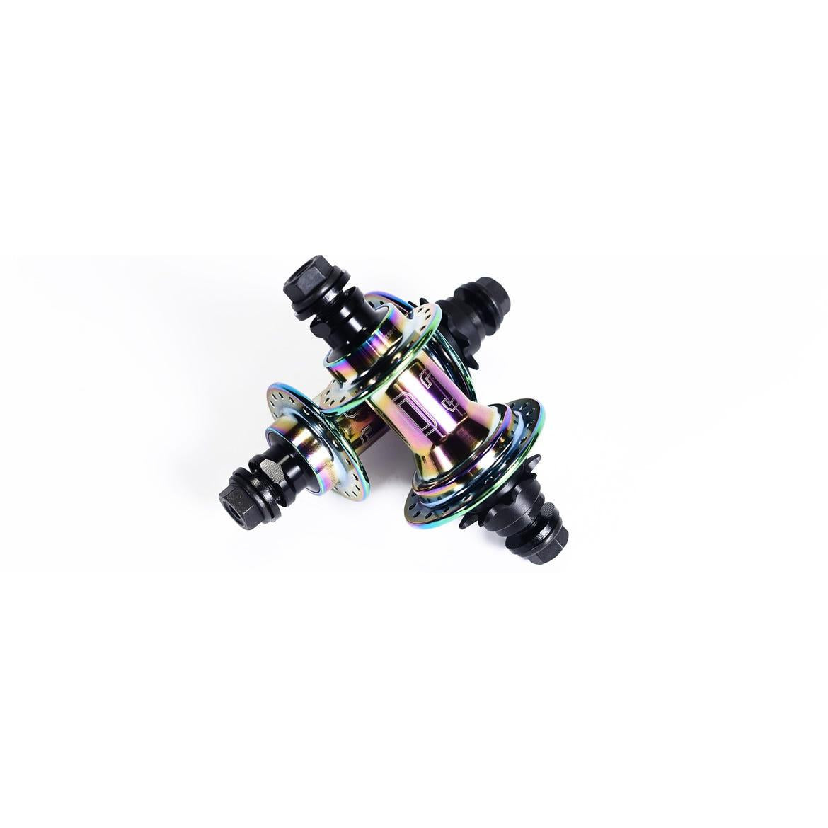 Colony Wasp CrMo Rear Hub 36H 9T LH Female Driver Rainbow