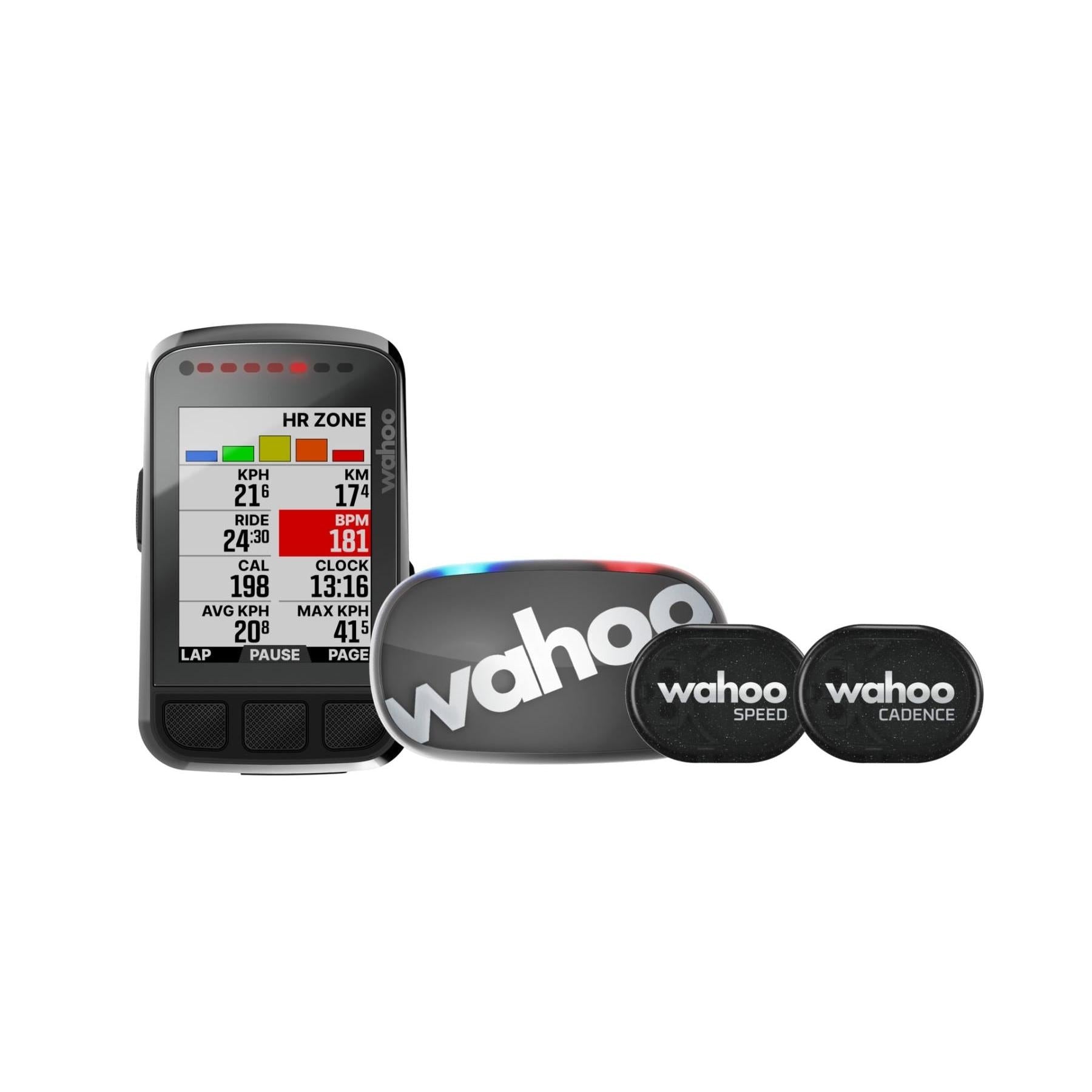 Wahoo ELEMNT BOLT V2 GPS Bike Computer Bundle