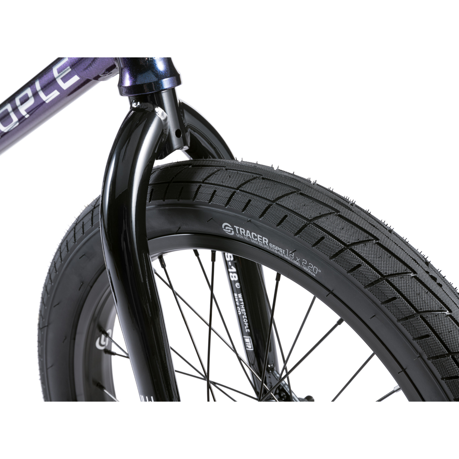 WTP CRS 18'' BMX Bike Galactic Purple