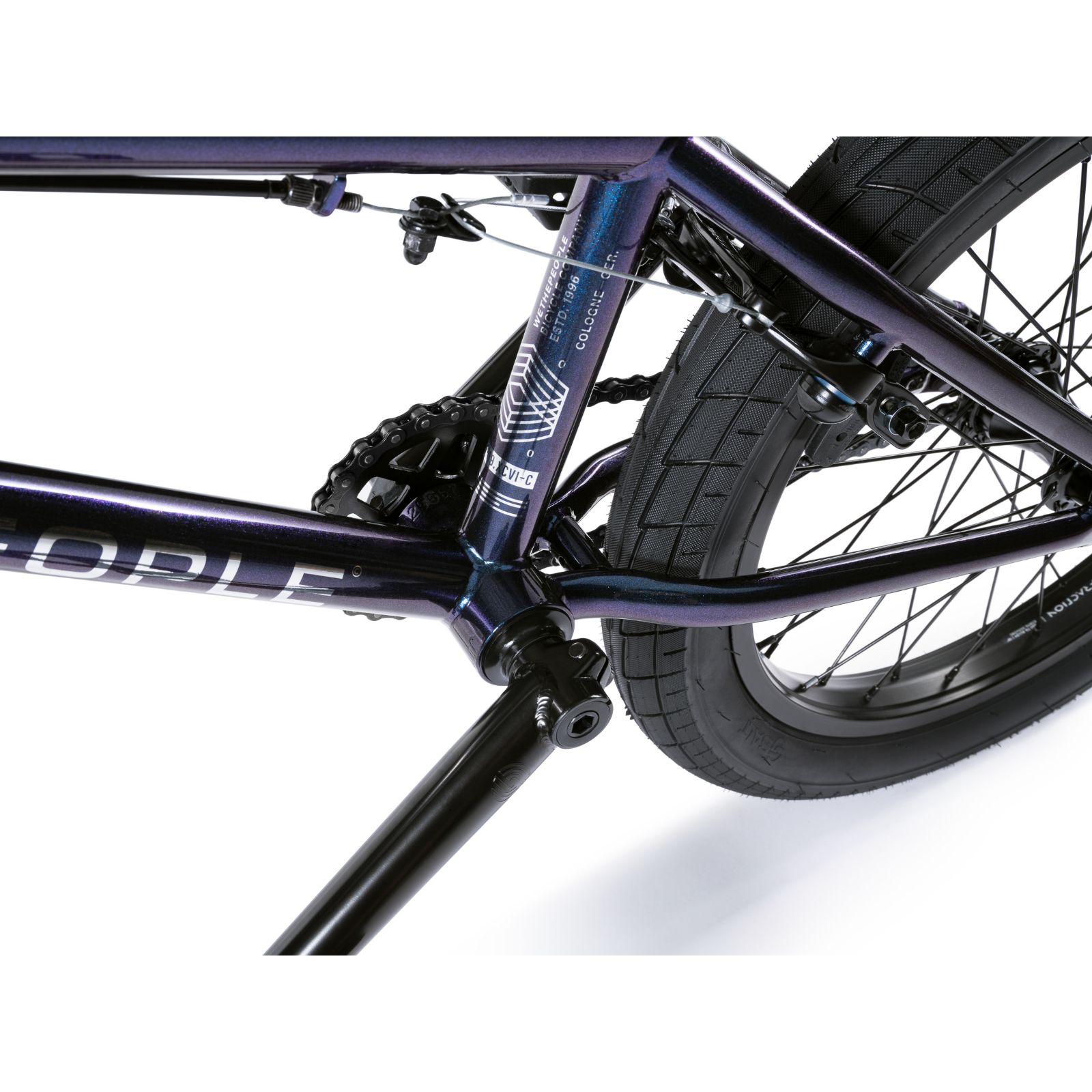 WTP CRS 18'' BMX Bike Galactic Purple
