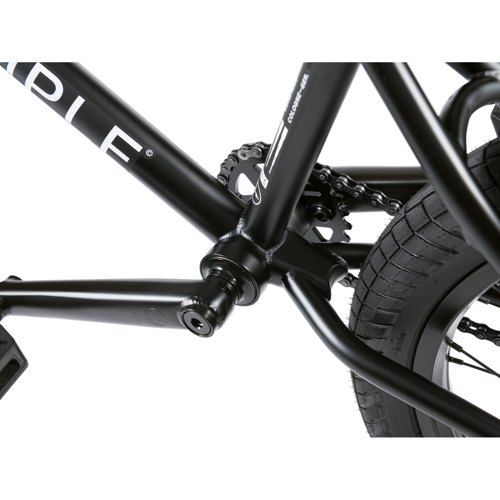 WTP Crysis BMX Bike Matt Black