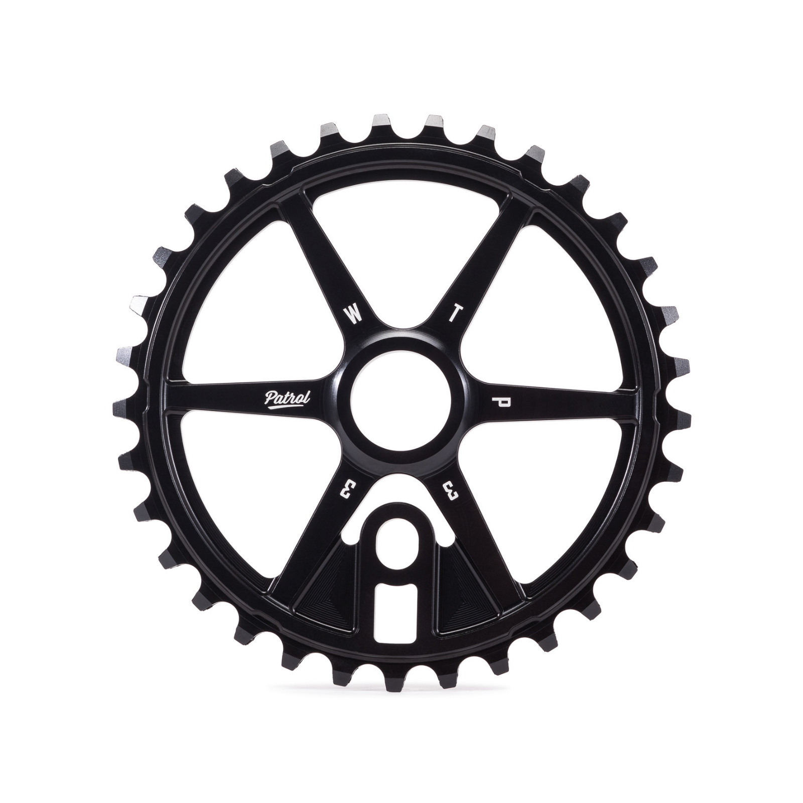 Wethepeople Patrol Bolt Drive BMX Sprocket 28T Black
