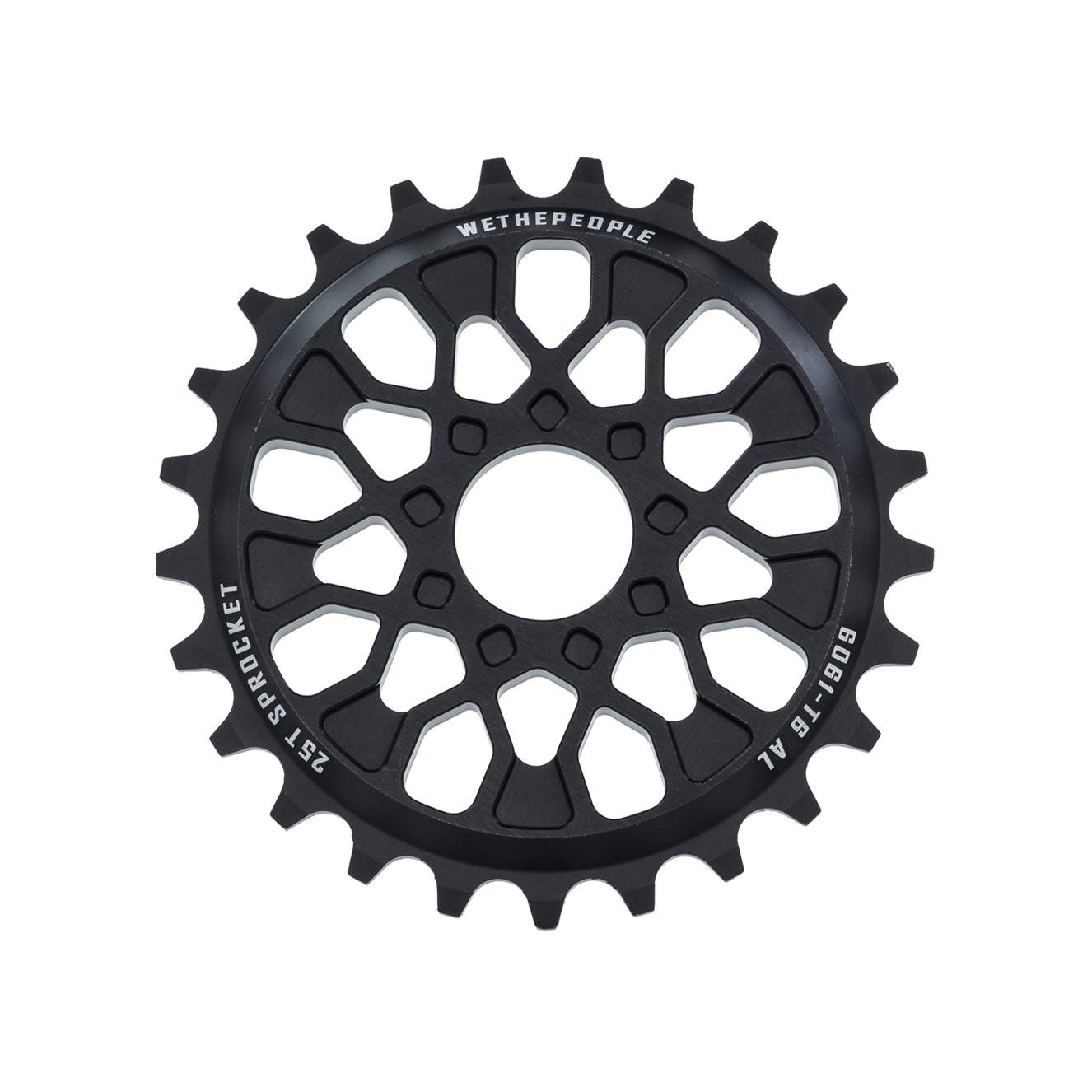 Wethepeople Pathfinder Bolt Drive BMX Sprocket 25T Matte Black