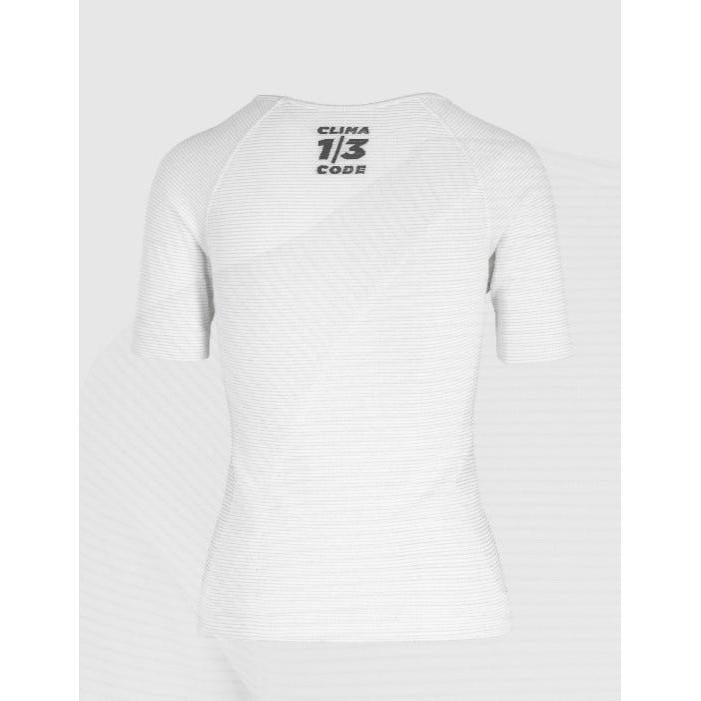Assos Womens Summer Skin Layer Short Sleeve Base Layer Holy White