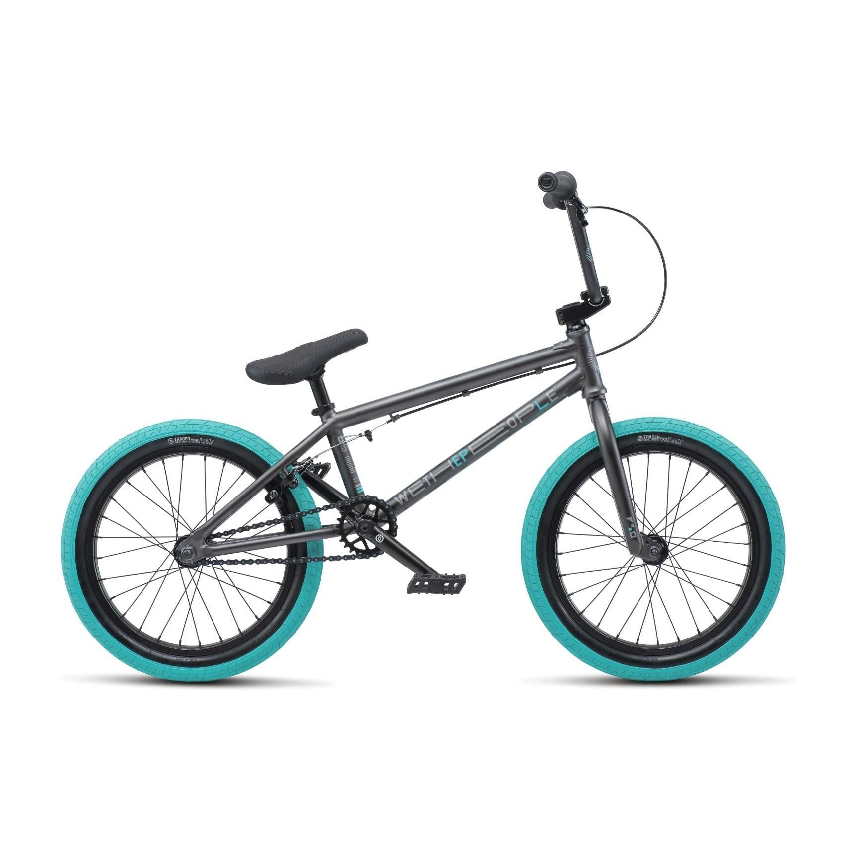 WTP Curse BMX Bike 18 Inch Matt Anthracite/Grey (2019)