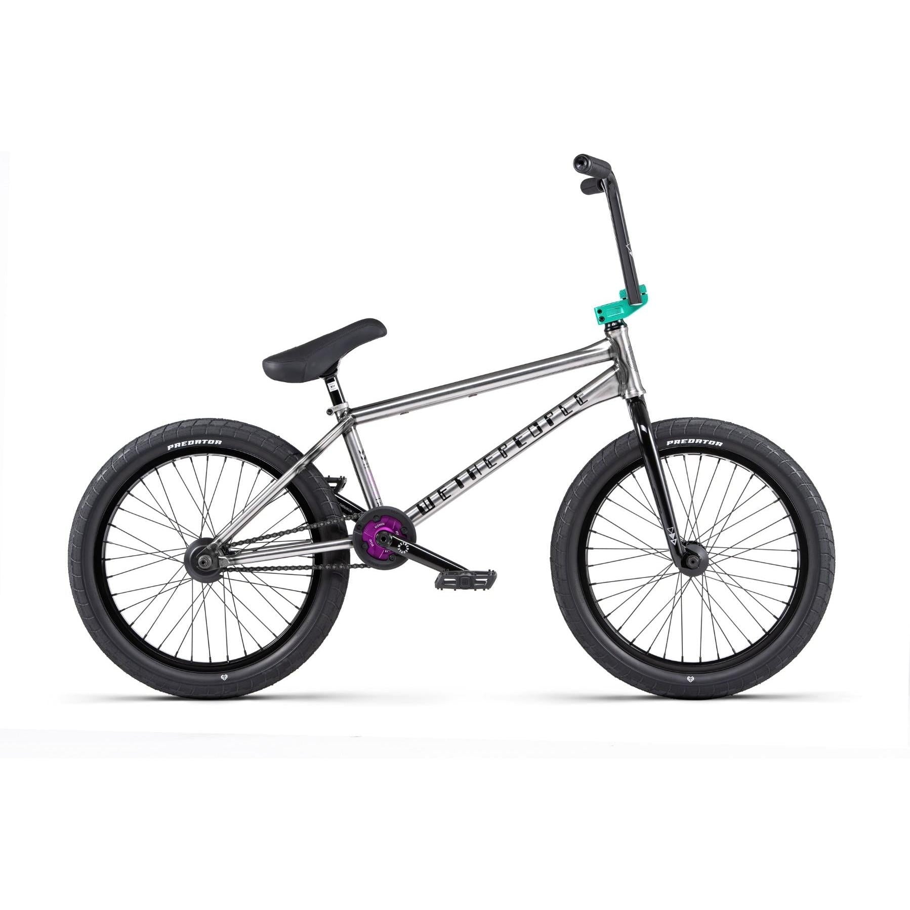 WTP Battleship RHD BMX Bike 20" Raw (2020)