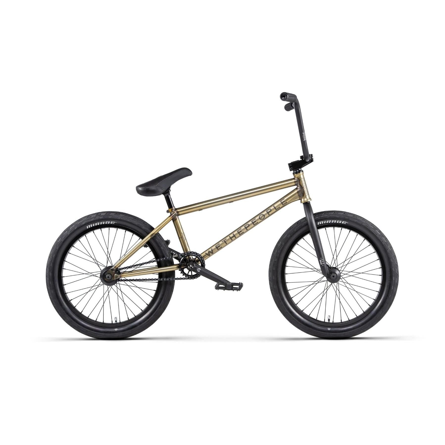 WTP Envy RHD BMX Bike 21" TT Matt Translucent Gold (2020)