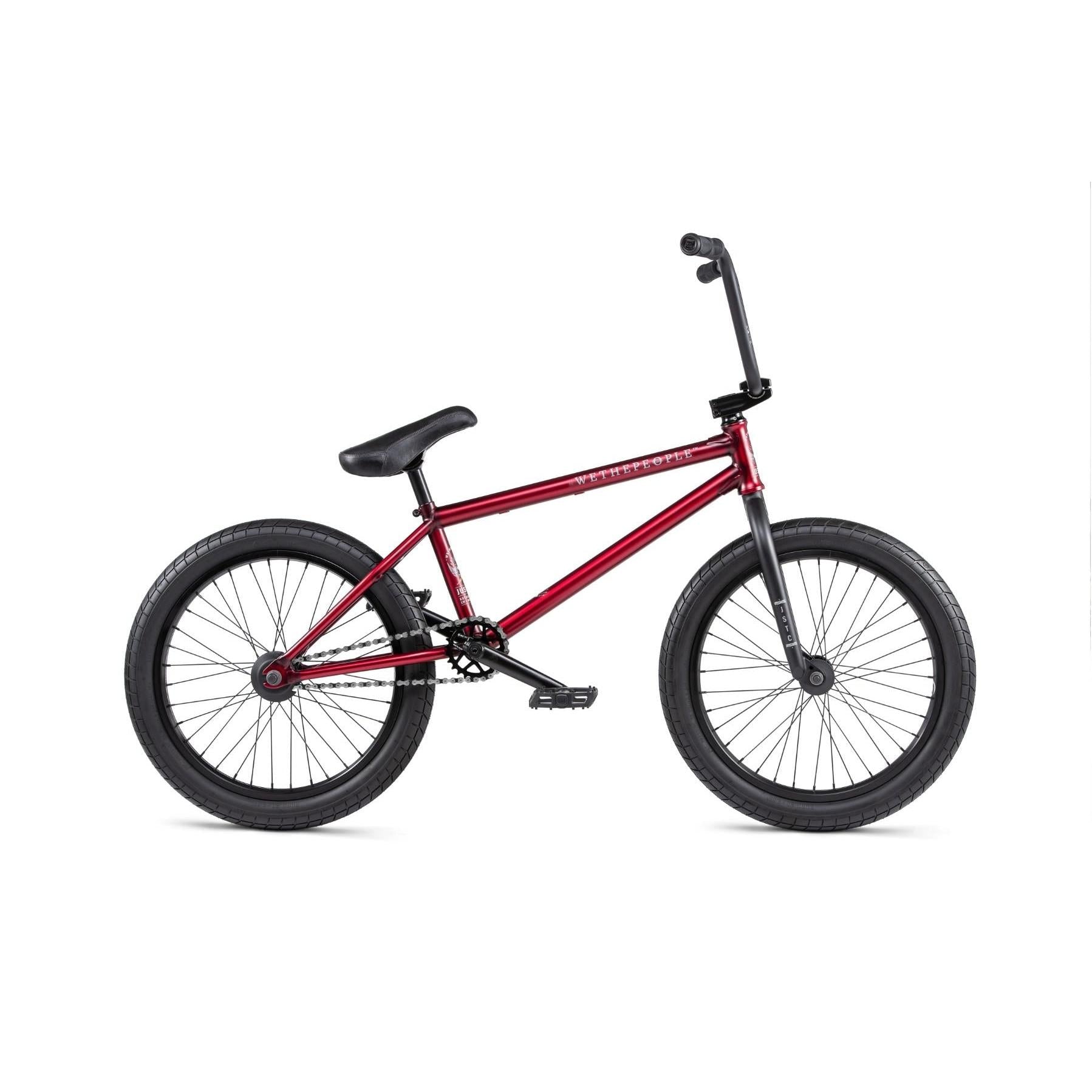 WTP Justice BMX Bike 20" Matt Translucent Red (2020)