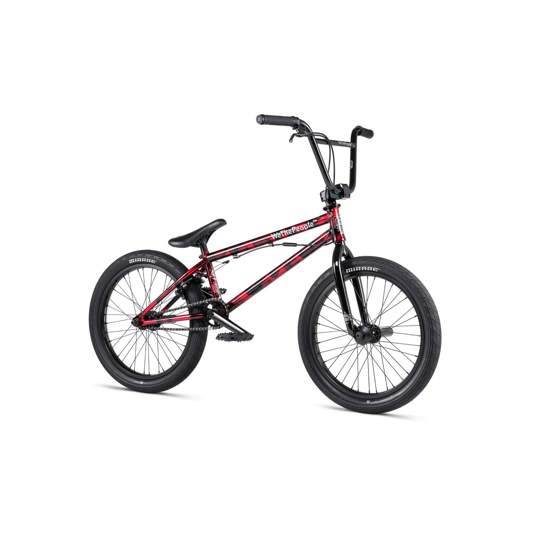 WTP Versus BMX Bike 20" Brushed Metallic Red (2020)