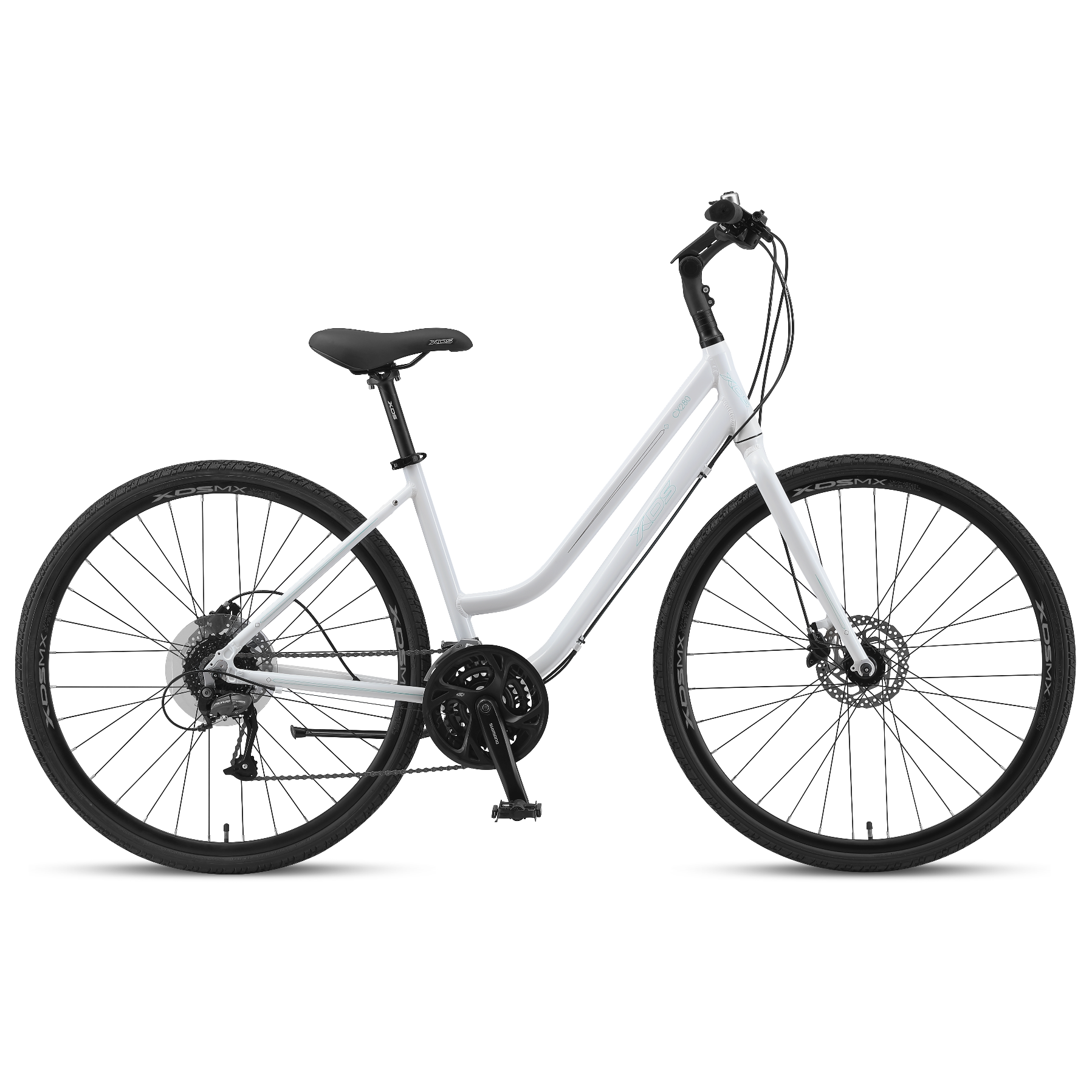 XDS CX280 Hybrid Bike Polar White (2020)