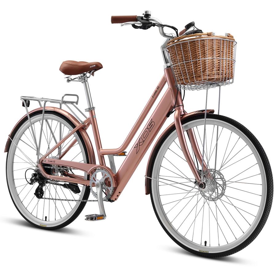 XDS E-Conic S2 Electric Cruiser Bike Rose Gold