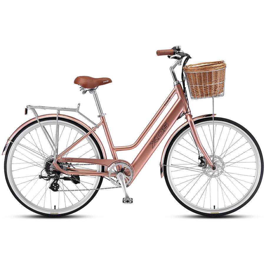 XDS E-Conic S2 Electric Cruiser Bike Rose Gold