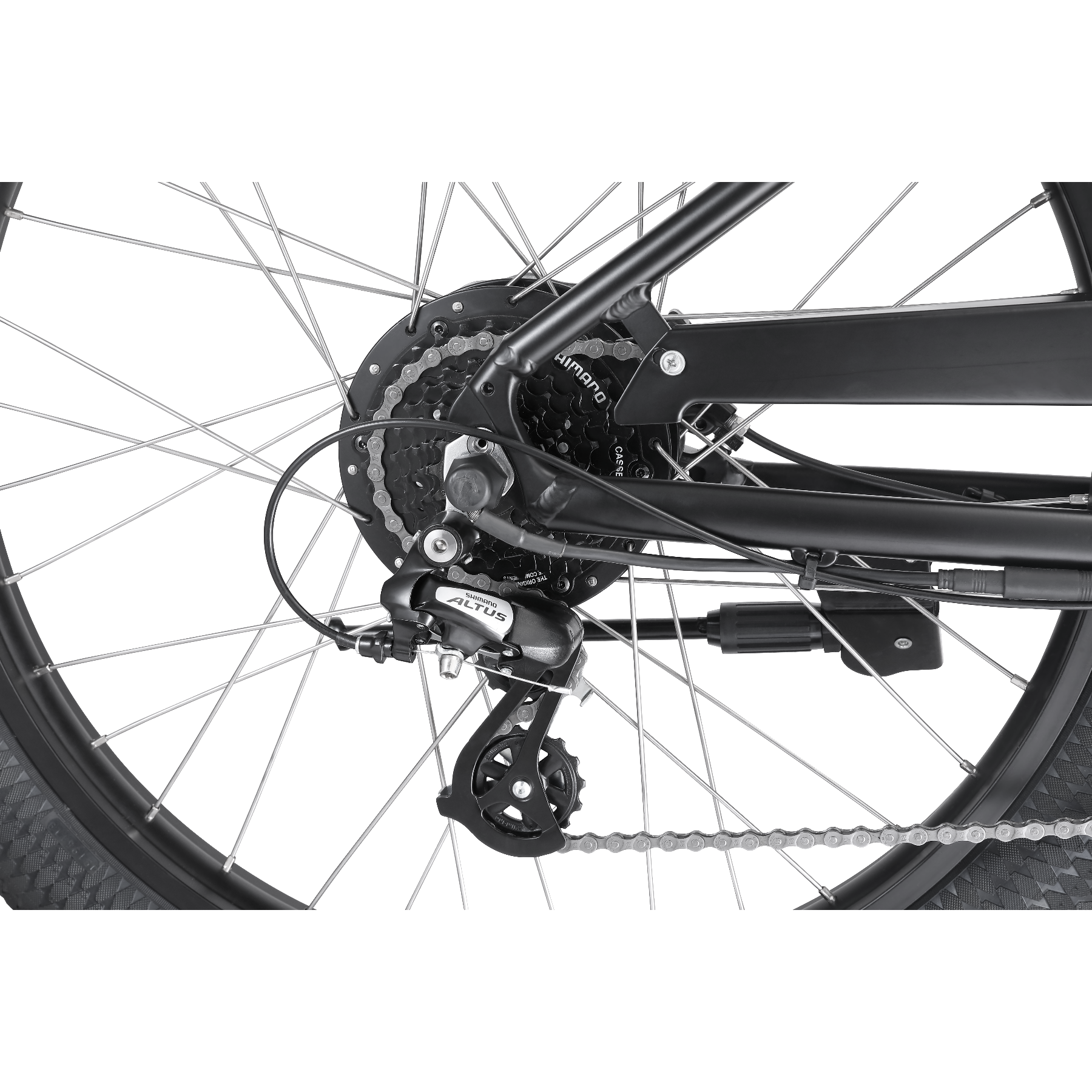 XDS Icon E-Merge Electric Cruiser Bike Midnight Black