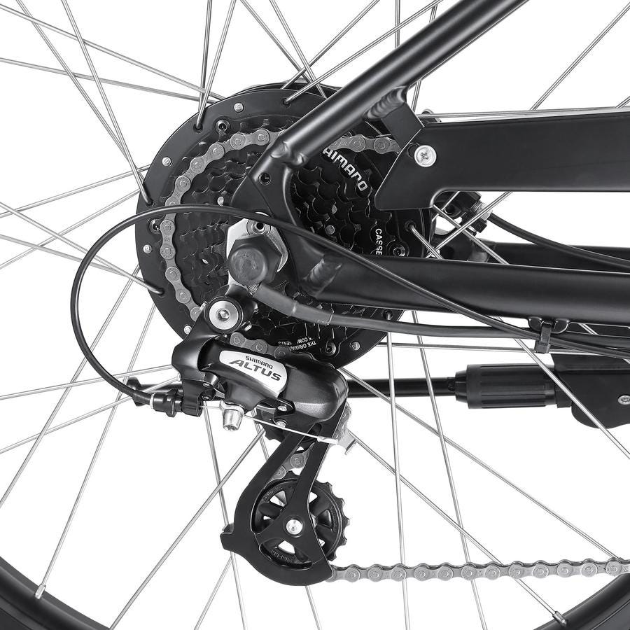 XDS Icon E-Merge Electric Cruiser Bike Midnight Black