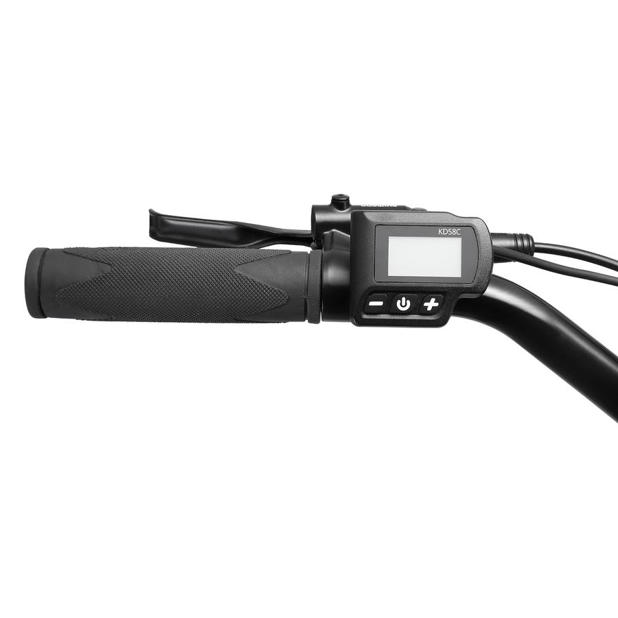 XDS Icon E-Merge Electric Cruiser Bike Midnight Black