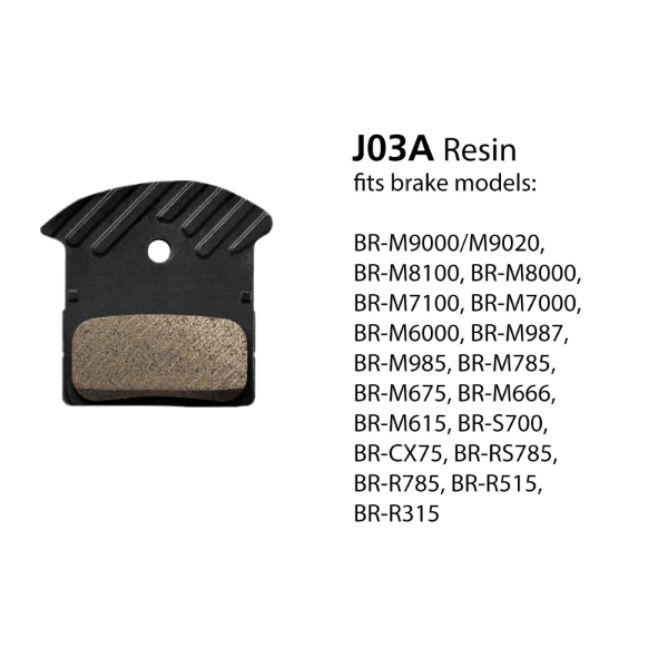 Shimano J03A Resin Pad & Spring