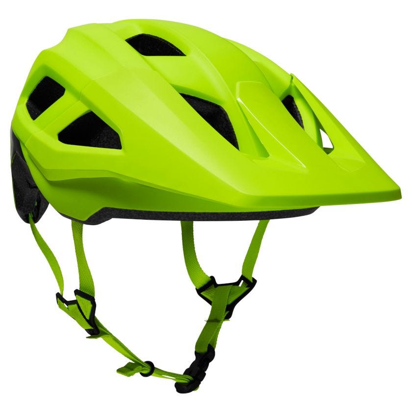 FOX Mainframe Youth MIPS Helmet Fluorescent Yellow 2024