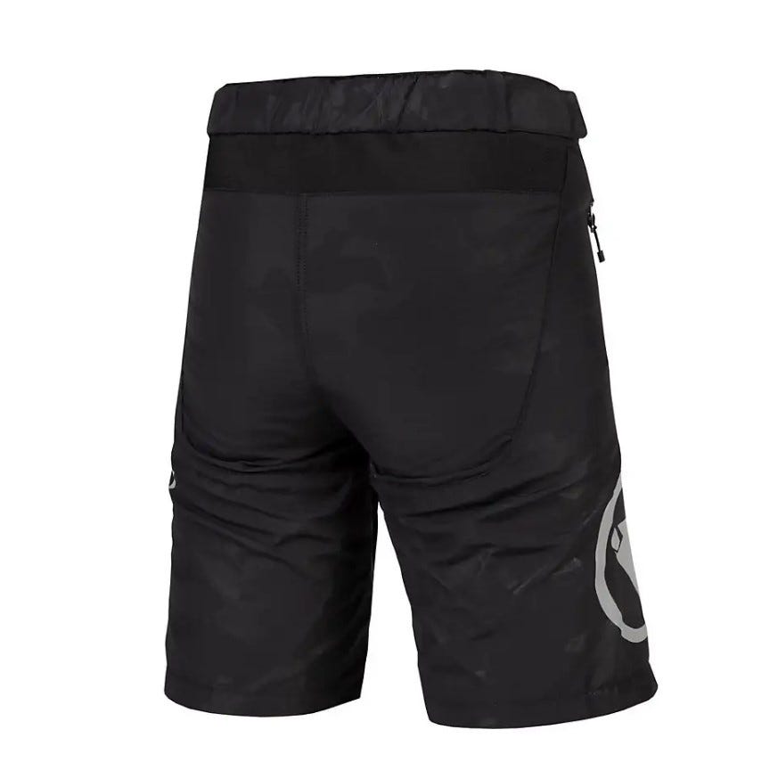 Endura Kids MT500JR Youth Shorts With Liner Black/Camo