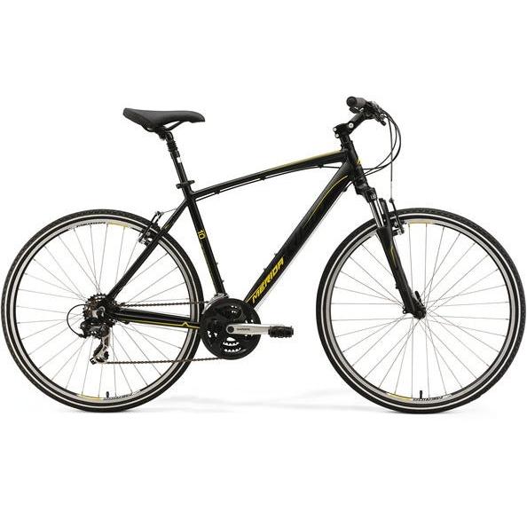 Merida Crossway 10V Matt Black Yellow (2019)