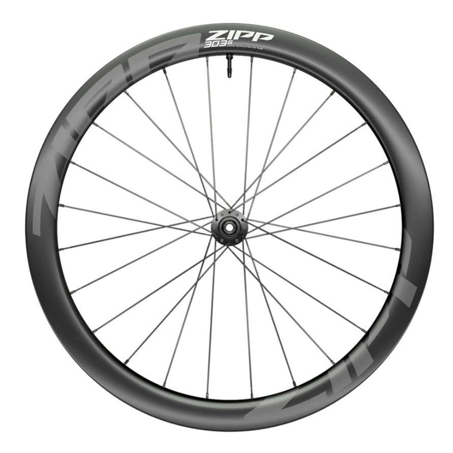 Zipp 303 S Tubeless Carbon Centre Lock Disc Brake Front Wheel 12 X 100mm Black